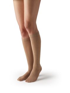 Ted Stock Anti/Emb Large Knee Beige