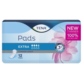 Tena Pads Extra Standard Length 275x106mm Female 245ml