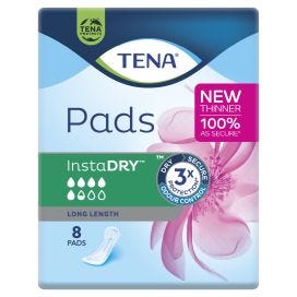 Tena Pads Instadry Long Length 338x124mm Female 420ml