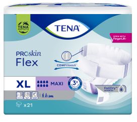 Tena Flex Proskin Maxi X Large Waist 105 153cm Unisex 3133ml