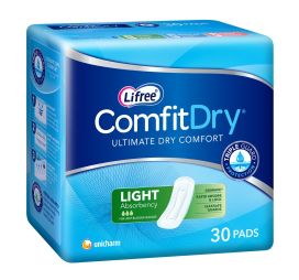 Lifree Comfitdry Light Pad Unisex 240 Ml 23cm