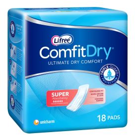 Lifree Comfitdry Super Pad Unisex 800m L 34cm