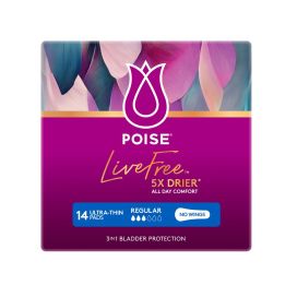 Poise Live Free Pad Female 110ml