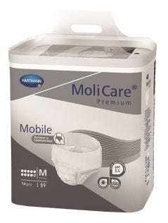 Molicare Premium Mobile 10 Drops Medium Waist 80 120cm Unisex 2626 Ml