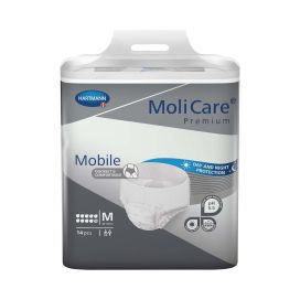 Molicare Premium Mobile 10 Drops Medium Waist 80 120cm Unisex 2626 Ml