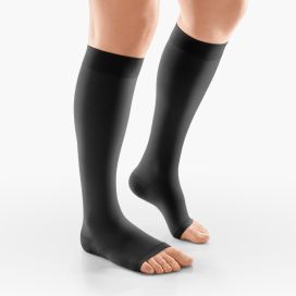 Venosan Stockings 7000 Ad Ccl 2 Long Open Toe Medium Black