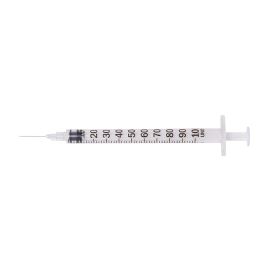 Syringe Hypodermic (Insulin) 1ml 27mm Needle