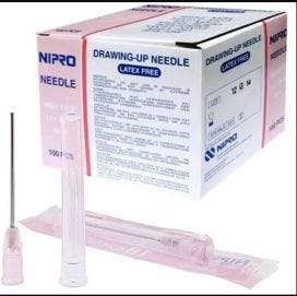 Nipro Drawup Needle 18 G X 1 1/2" (38 Mm)