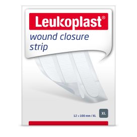 Leukoplast Wound Closure Strip   White 12mmx100mm