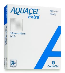 Aquacel Extra Dressing 10cmx10cm
