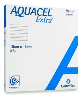 Aquacel Extra Dressing 15cmx15cm