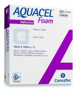 Aquacel Foam Adhesive 10cm X 10cm