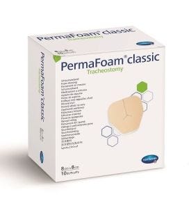 Permafoam Classic Tracheostomy 8cmx8cm
