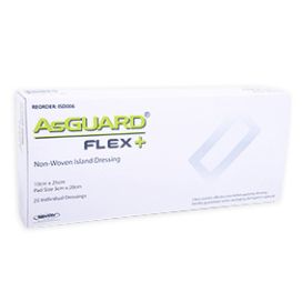 Asguard Flex Non Woven Island Dressing 10x25cm