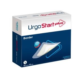 Urgostart Plus Border Wound Dressing 10cm X 10cm