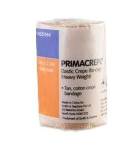 Primacrepe Crepe Bandage 7.5cmx2.3mtr Tan   Heavy Weight 7.5cmx2.3mtr