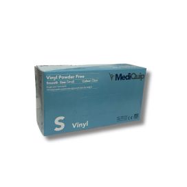Gloves Mediquip Vinyl Smooth Small (Bo Xx100) Clear