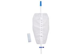 Unoquip Leg Bag Hhc Soft Backing   Cut To Fit 750ml Unisex 50cm Tube