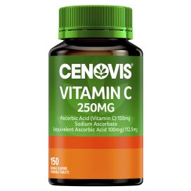 Cenovis  Vitamin C 250 Mg Orange Flavour Tablets