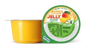 Precise Extremely Thick Ready To Eat Cup Mango Jelly Pureed 125g