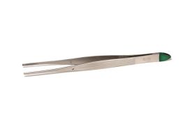 Forceps Mcindoe Non Toothed Green Handle Sterile 15.5 Cm