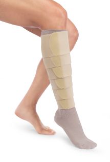 Jobst Farrow Wrap Lite Leg Regular Small Tan