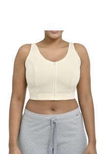 Bellisse Compression Bra Size 36 C/D Buff