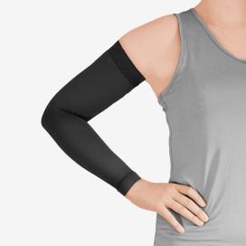 Exosoft Arm Sleeve Silicone Large Short Black