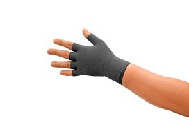 Exosoft Glove Average Mc Ps To Wrist Small 20 30mm Hg Black