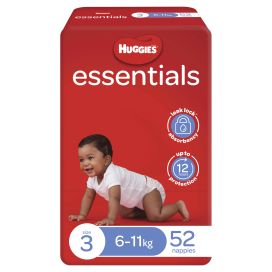 Huggies Nappy Essential Crawler 6 11 Kg