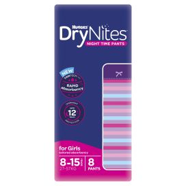 Huggies Drynites Pyjama Pants 8 15 Yrs Girl 27 57 Kg