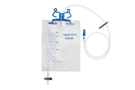 UNOQUIP Urine Drainage Bed Bag Csb Q4 Nrv Cv Hanger 2000ml 120cm Tube