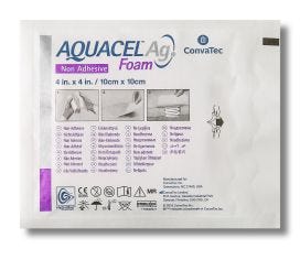 Aquacel Foam Ag Non Adhesive Dressing 10cmx10cm