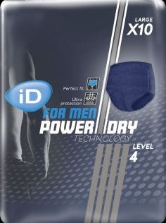 I D Pants For Men Level 4 Large 100 140 Cm 950ml