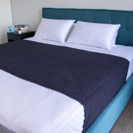 Minappi Absorbent Bed Pad Custom Made 3000ml Waterproof Backing Navy