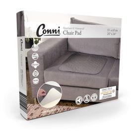 Conni Chair Pad Large 51x61cm 600ml Waterproof Charcoal