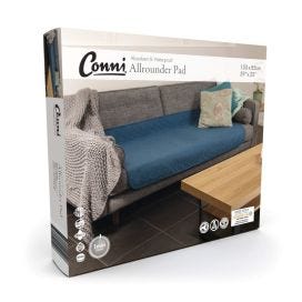 Conni Allrounder Pad 150x85cm Waterproof Teal/Blue