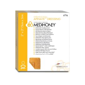 Medihoney Calcium Alginate Wound Dressing 5x5cm