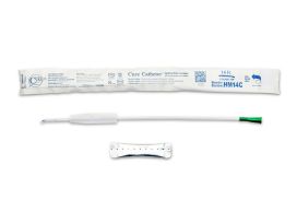 Cure Catheter Hydrophilic Coude Tip Fg14 Male 40cm Green