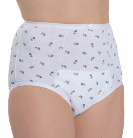 Buddies La Floral Woman's Washable Brief Super Absorbent Small Waist 80cm 450ml