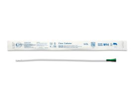Cure Catheter Nelaton Uncoated Fg14 Male 40cm Green