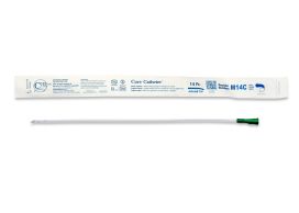 Cure Catheter Nelaton Coude Tip Fg14 Male 40cm Green