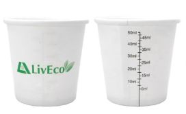 Medicine & Pill Cup 50m L White