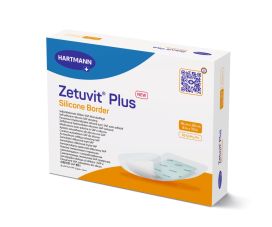 Zetuvit Plus Silicone Border 16x26cm
