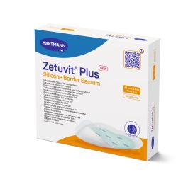 Zetuvit Plus Silicone Border Sacrum 23cmx23cm
