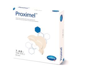 Proximel Silicone Dressing Sacral 17.8  X 17.3cm