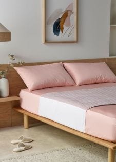 Staydry Blue E Bedpad 2 L Sb No Wings Single Bed 2000ml Liliac