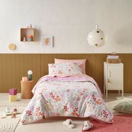 Staydry Quilt Cover Set Blooms King