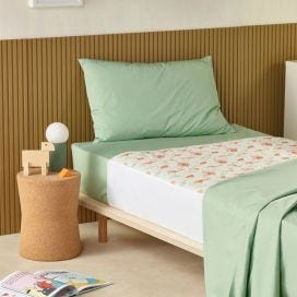 Staydry Little Boss Kids Bed Pad Ks   Safari Adventure King Single 1500ml