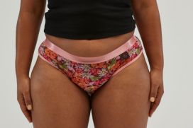Staydry Ladies Bikini Brief   Small Size 10 250 Ml Floral